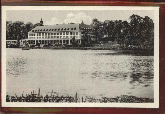 Bad Salzungen Burgsee Kurhaus
