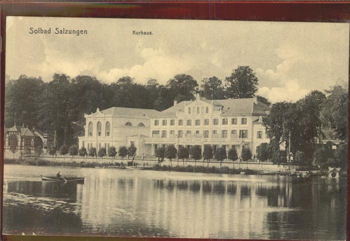Bad Salzungen Burgsee Kurhaus