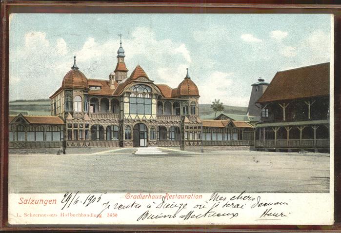 Bad Salzungen Gradierhaus Restauration