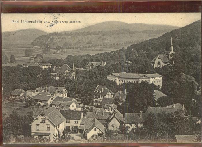 Bad Liebenstein Blick vom Aschenberg