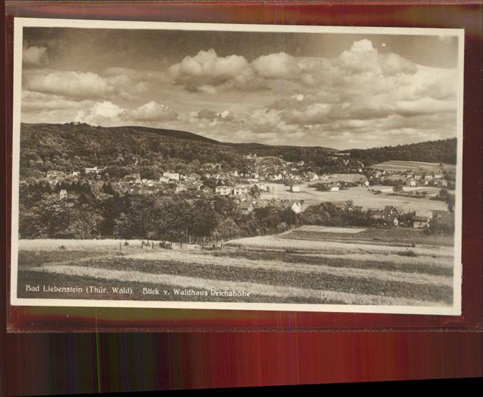Bad Liebenstein Panoramablick von Waldhaus Reichshöhe