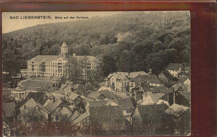 Bad Liebenstein Blick auf Kurhaus