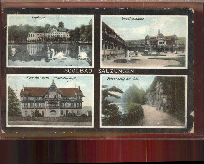 Bad Salzungen Kurhaus Gradierhäuser Charlottenhall Fe
