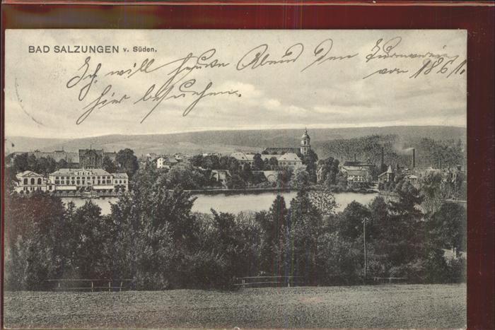 Bad Salzungen Kurhaus Burgsee Kirche