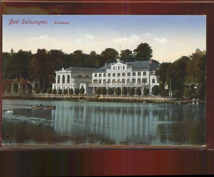Bad Salzungen Kurhaus Burgsee