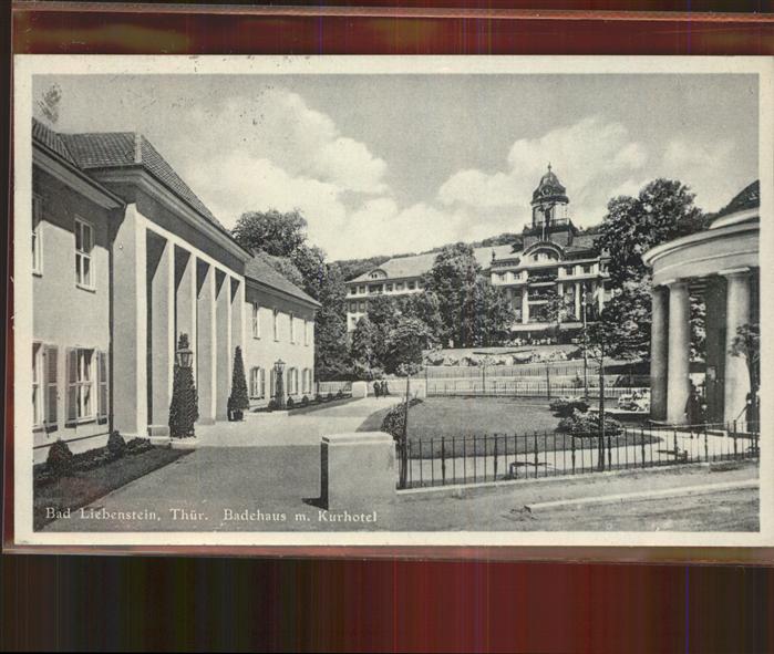 Bad Liebenstein Badehaus mit Kurhotel