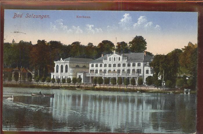 Bad Salzungen Kurhaus Burgsee