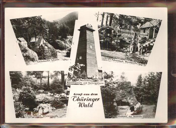 Fehrenbach Thueringer Wald Fehrenbacher Schweiz Werraquelle Schwar