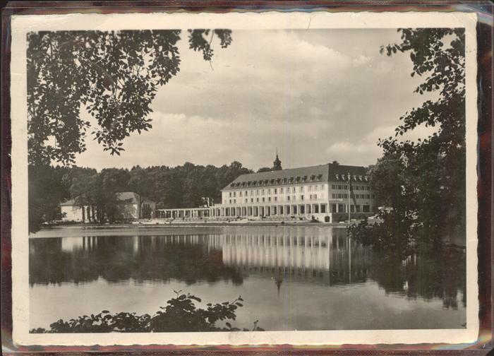 Bad Salzungen Kurhaus Burgsee Feldpost
