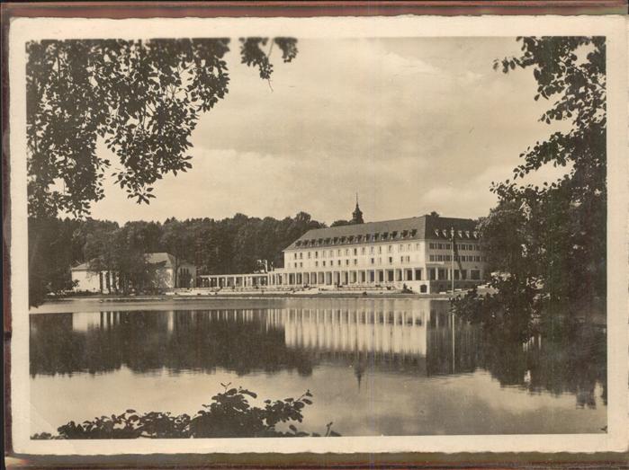 Bad Salzungen Kurhaus Burgsee