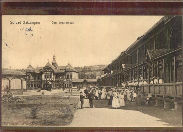 Bad Salzungen Gradierhaus von Osten