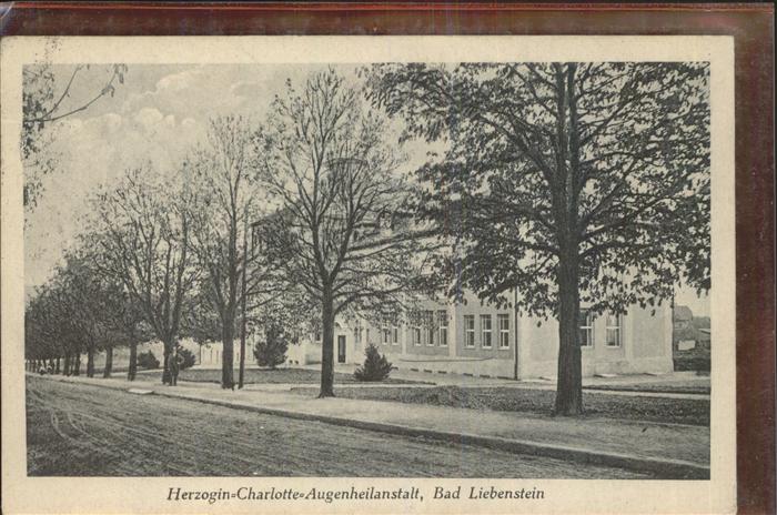 Bad Liebenstein Herzogin Charlotte Augenheilanstalt