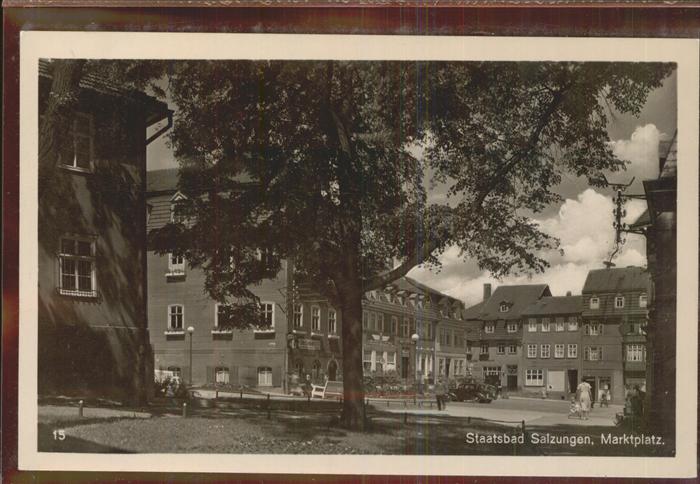 Bad Salzungen Marktplatz