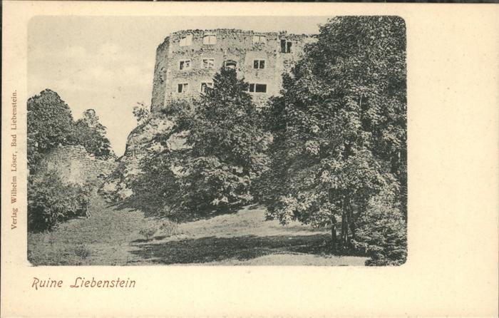 Bad Liebenstein Ruine