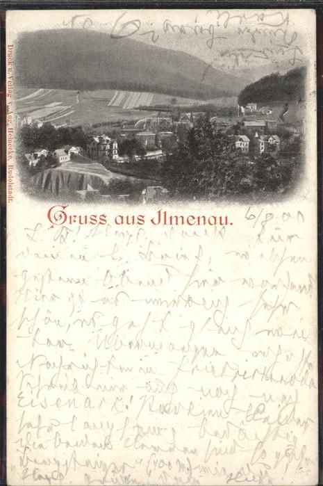 Ilmenau Thueringen Panorama