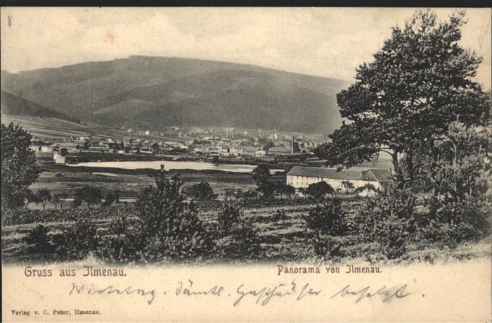 Ilmenau Thueringen Panorama