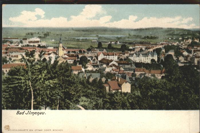 Ilmenau Thueringen Panorama