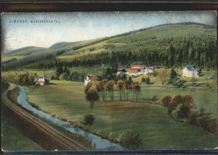 Ilmenau Thueringen Manebacher Tal