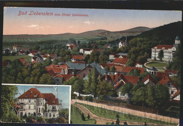 Bad Liebenstein vom Hotel Quisisana Sanatorium Feldpost