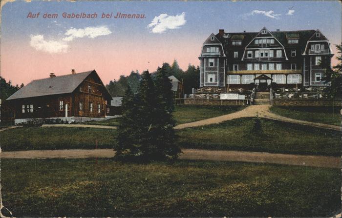 Ilmenau Thueringen Gabelbach Hotel