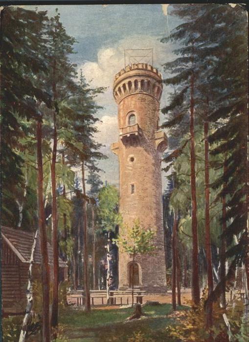 Ilmenau Thueringen Kickelhahn Turm
