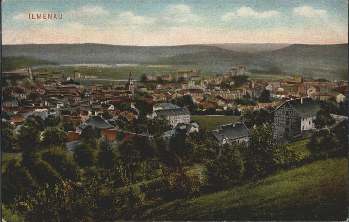Ilmenau Thueringen Panorama