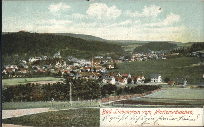 Bad Liebenstein vom Marienwäldchen