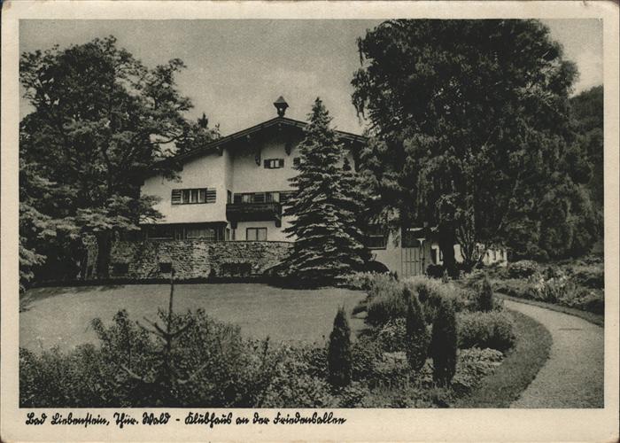 Bad Liebenstein Klubhaus Friedensallee