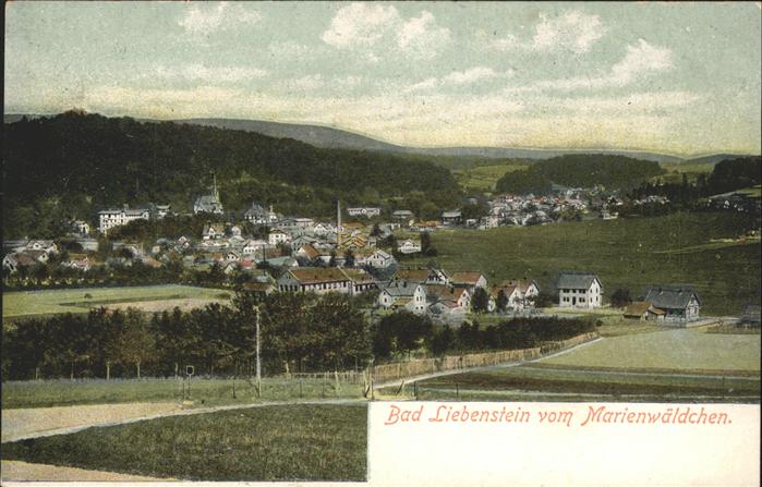 Bad Liebenstein vom Marienwäldchen