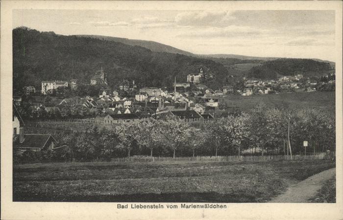 Bad Liebenstein vom Marienwäldchen