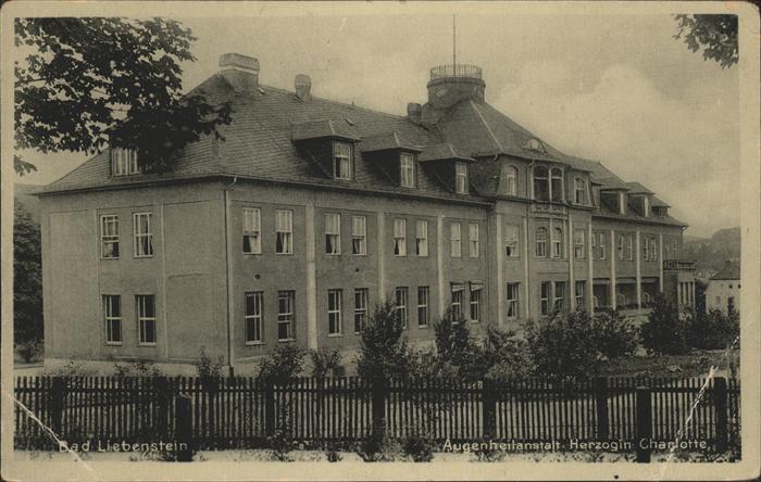 Bad Liebenstein Augenheilanstalt Herzogin Charlotte