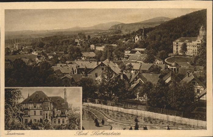 Bad Liebenstein Panorama mit Sanatorium