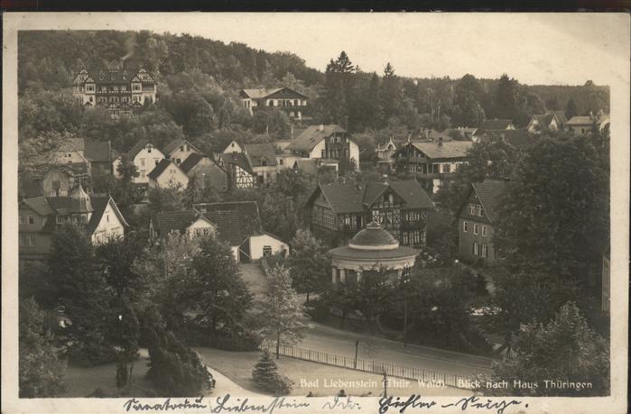 Bad Liebenstein Sanatorium Brunnentempel Haus Thüringen