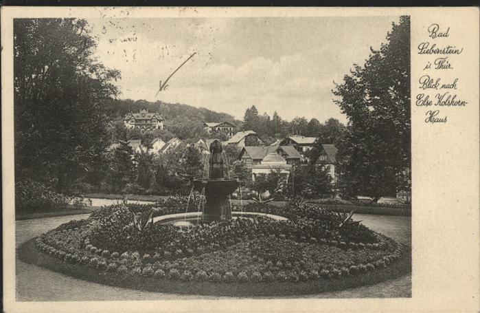 Bad Liebenstein Park und Else Holshorn Haus