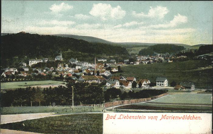 Bad Liebenstein vom Marienwäldchen