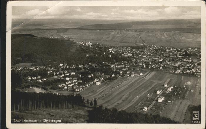 Ilmenau Thueringen Fliegeraufnahme