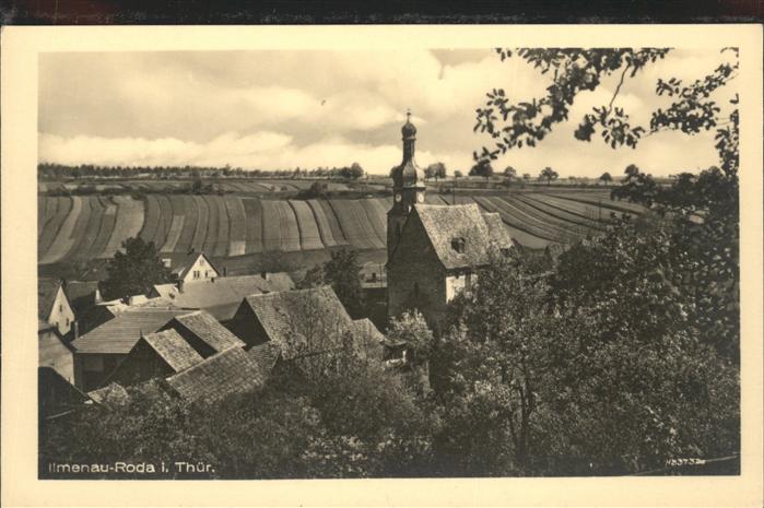 Ilmenau Thueringen Teilansicht von Roda
