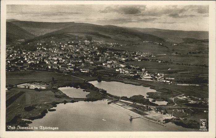 Ilmenau Thueringen Fliegeraufnahme