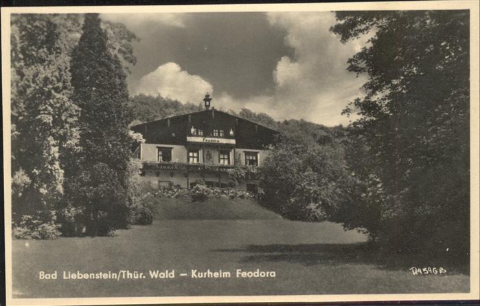 Bad Liebenstein Kurheim Feodora