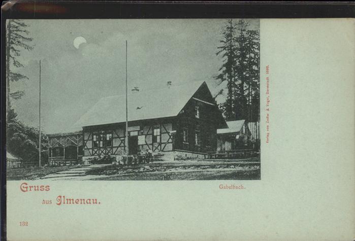 Ilmenau Thueringen Haus Gabelbach