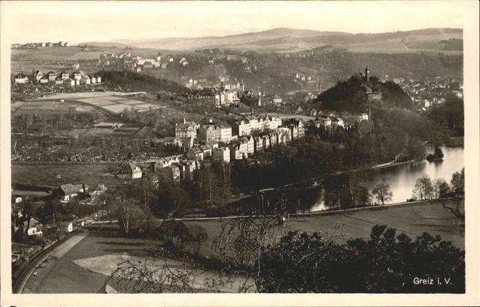 Greiz Thueringen Panorama