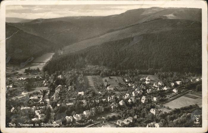 Ilmenau Thueringen Fliegeraufnahme