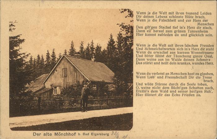 Elgersburg Alter Mönchhof Gedicht