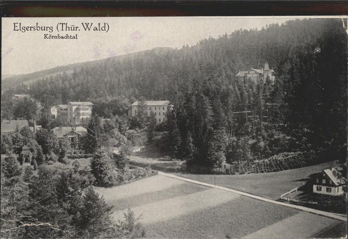 Elgersburg Körnbachtal