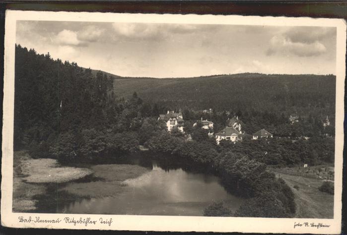 Ilmenau Thueringen Ritzebühler Teich