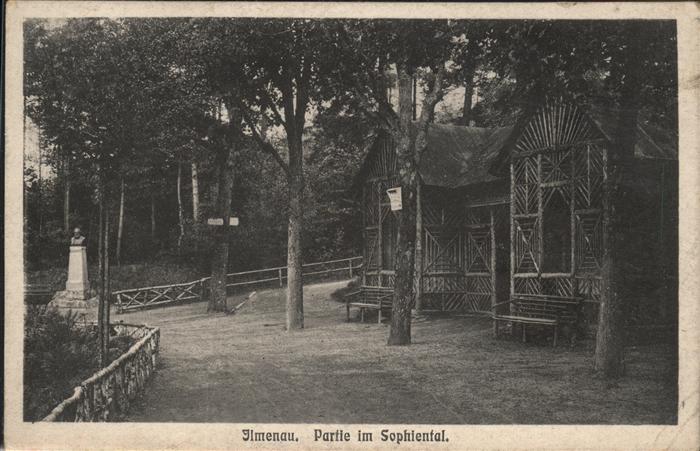 Ilmenau Thueringen Im Sophiental