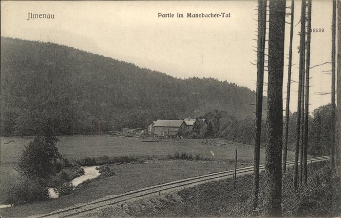 Ilmenau Thueringen Im Manebacher Tal