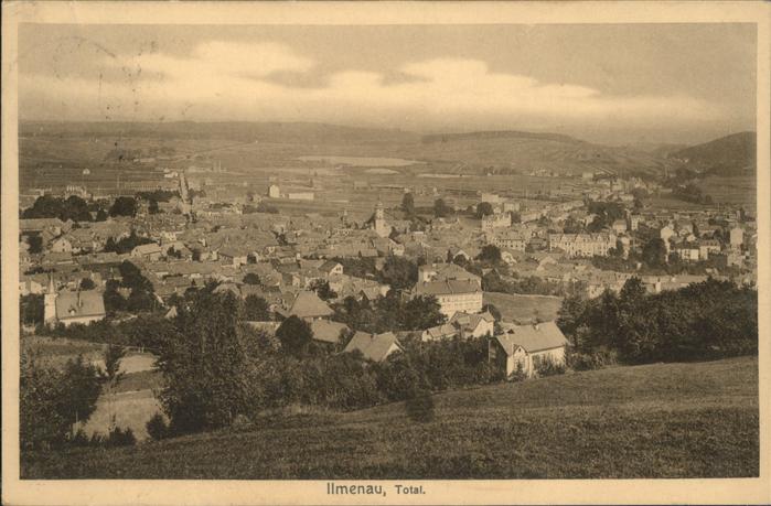 Ilmenau Thueringen Totalansicht