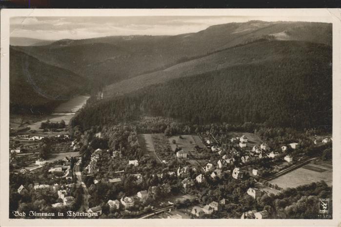 Ilmenau Thueringen Fliegeraufnahme