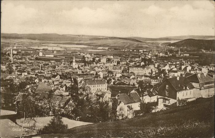 Ilmenau Thueringen Totalansicht